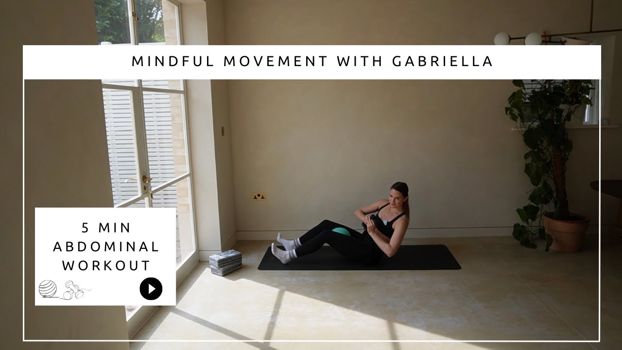 5 Minute Ab & Oblique Workout
