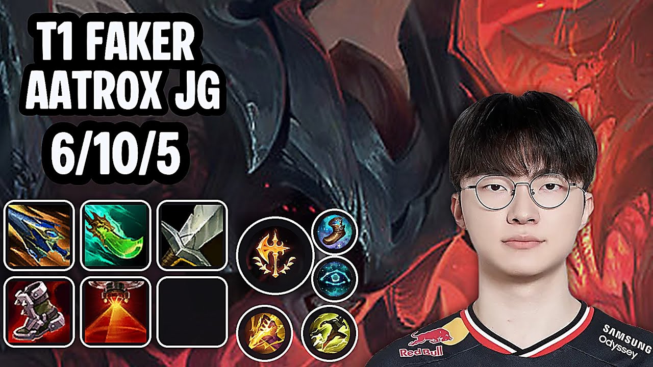 T1 Faker Aatrox Jg SoloQ Replay 20251208