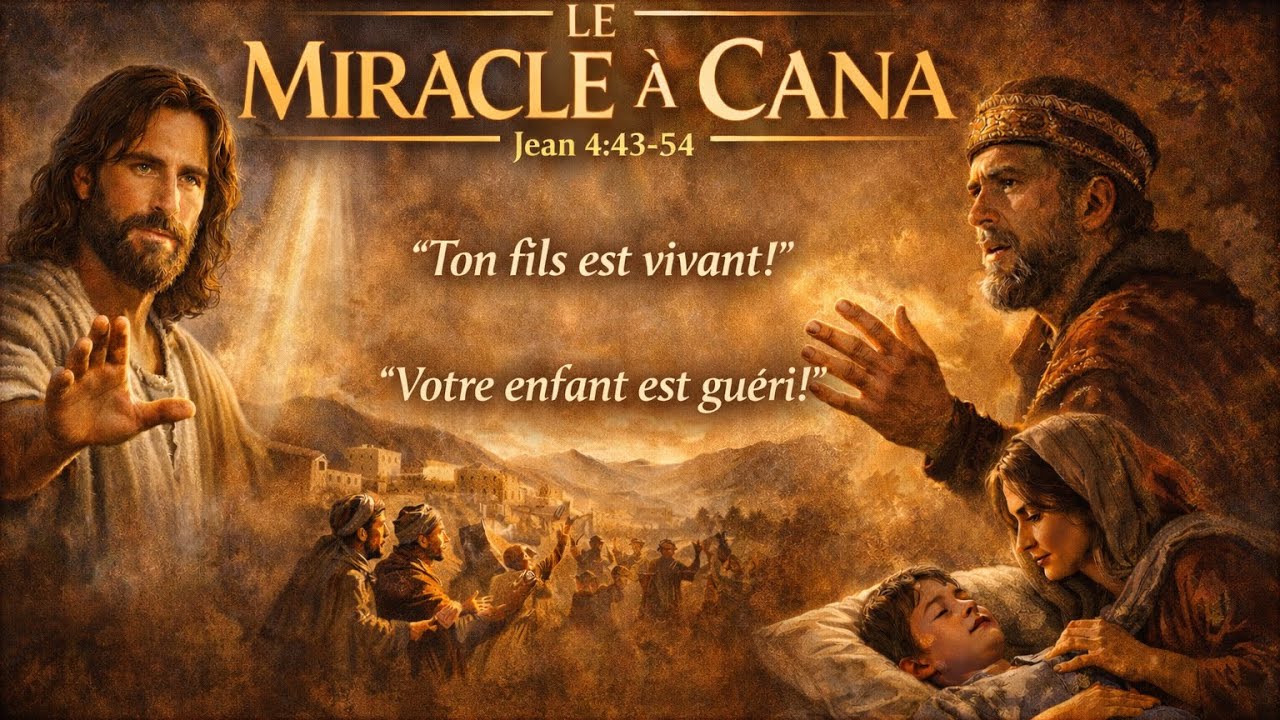 Évangile du jour ￼Jean 4, 43-54 la Foi qui guérit ?￼