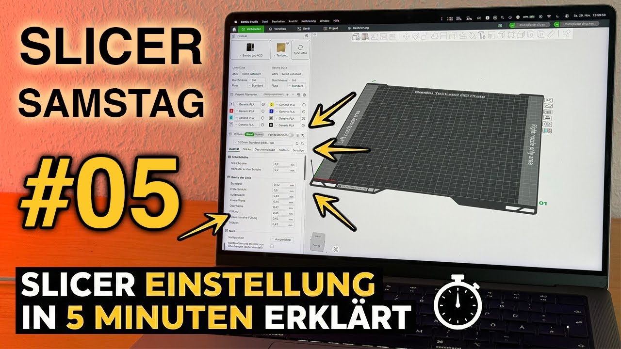 H&ouml;r auf mit normalen St&uuml;tzen im 3D-Druck&nbsp;| Slicer Samstag #05