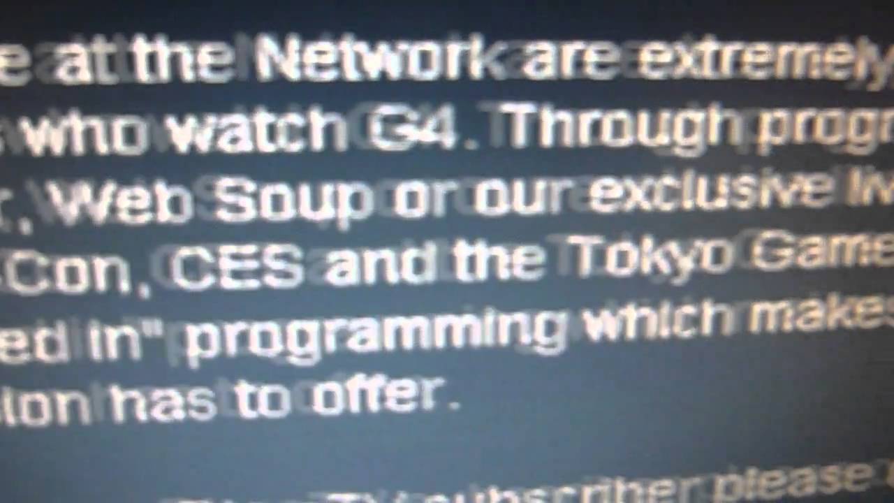 Why DirecTV dropped G4TV