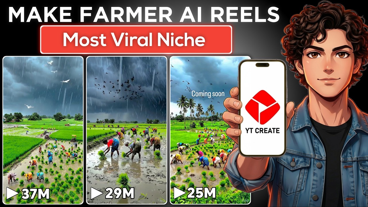 How to Make Trending Village Farmer Peaceful AI Reels for Free