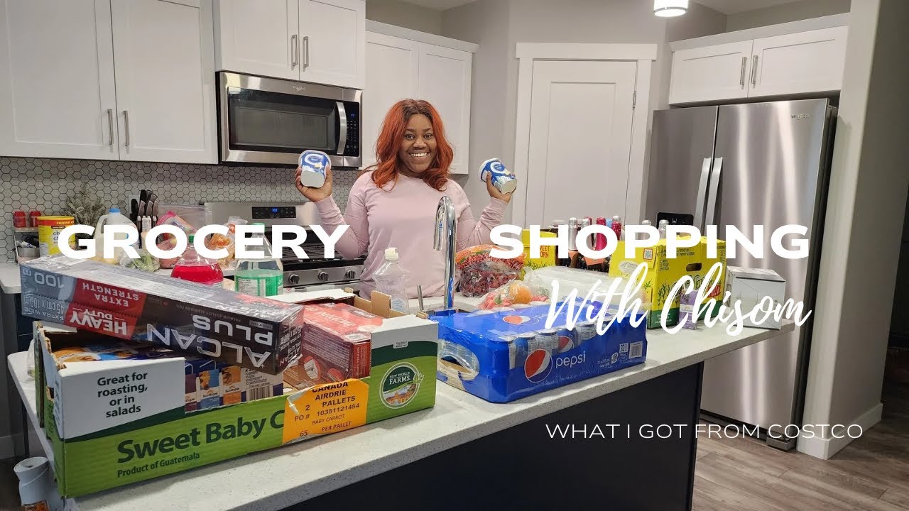 What I got at Costco| My Grocery Haul| DIY Parfait Recipe