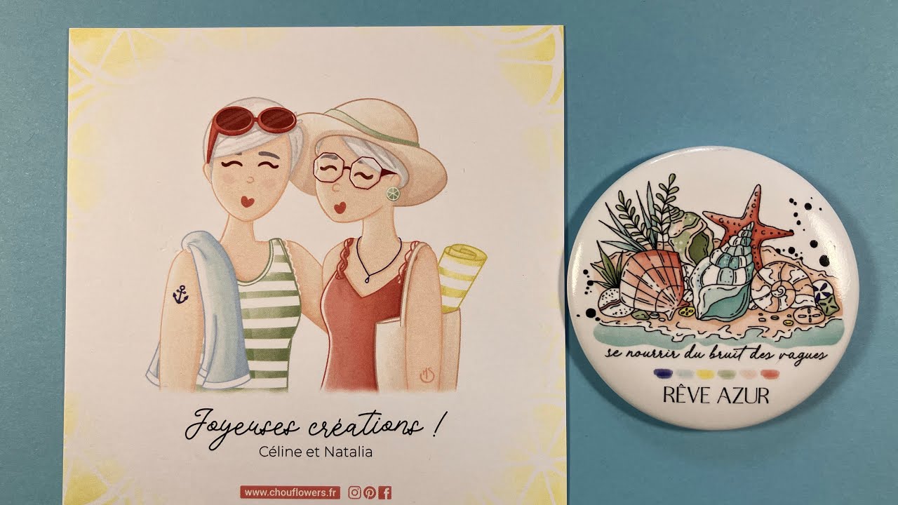 La nouvelle collection Rêve azur de @chouflowers3608 + créations 