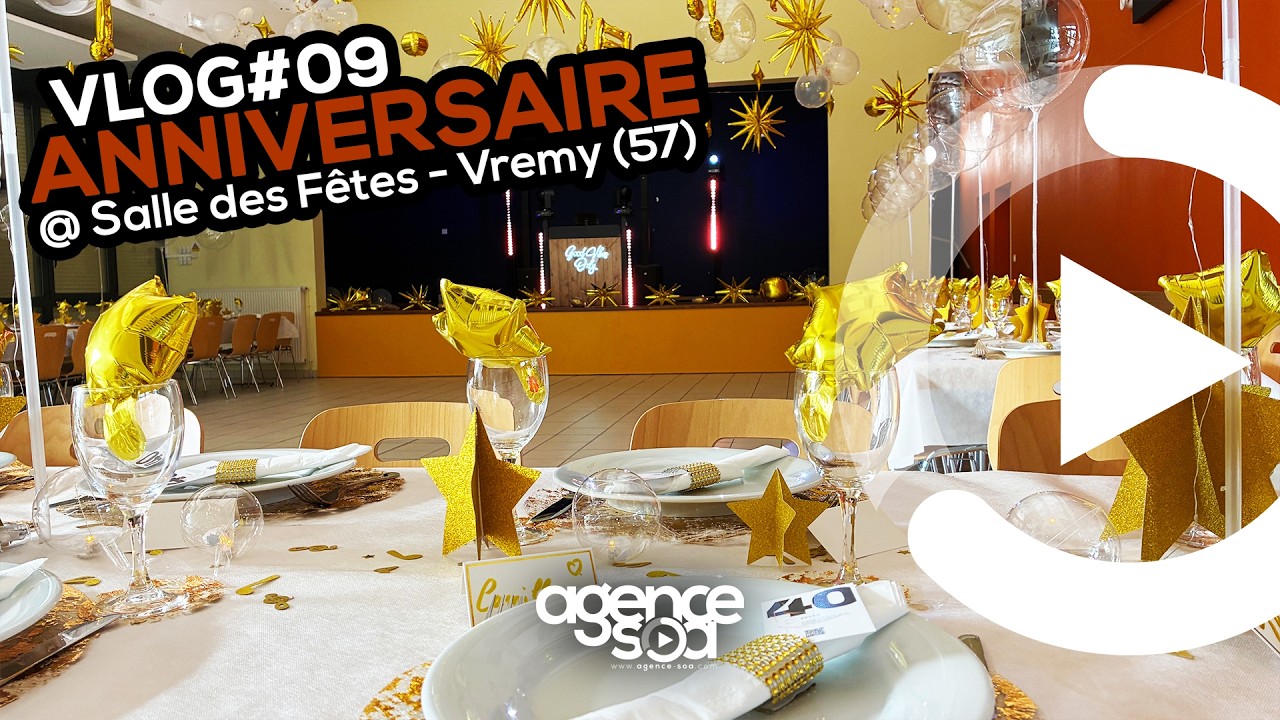 VLOG#09 DJ ANNIVERSAIRE - AGENCE SOA 🎉🔥 Ambiance incroyable & moment émotion !