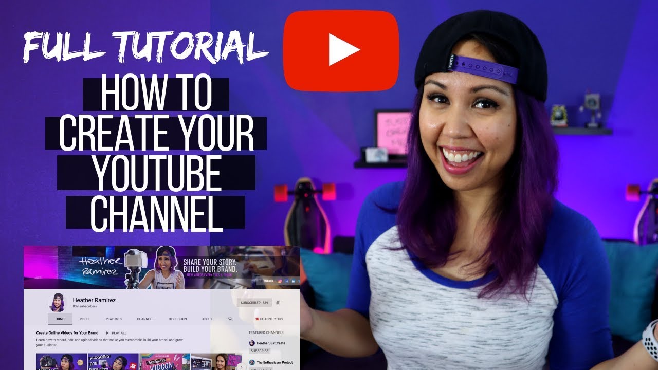 YouTube Channel Setup Full Tutorial for Beginners