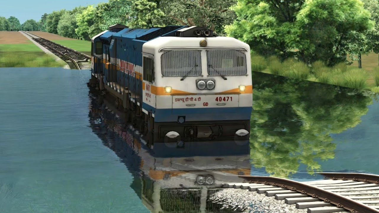 Trains vs Deep Water – Train Simulator