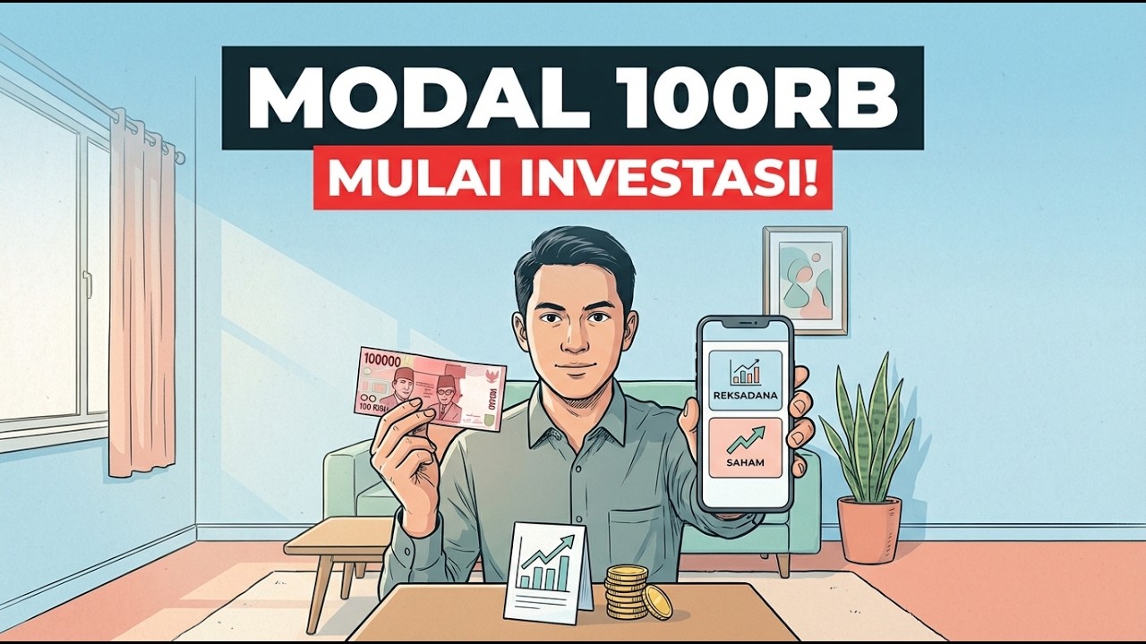 CARA MEMULAI REKSADANA DAN SAHAM DENGAN MODAL 100 RIBU RUPIAH SAJA !