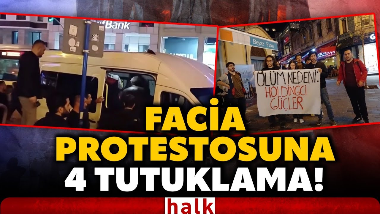 3'&uuml; &ccedil;ocuk iş&ccedil;i 6 kişi hayatını kaybetmişti! Dilovası'ndaki faciayı protesto eden 4 gen&ccedil; tutuklandı!