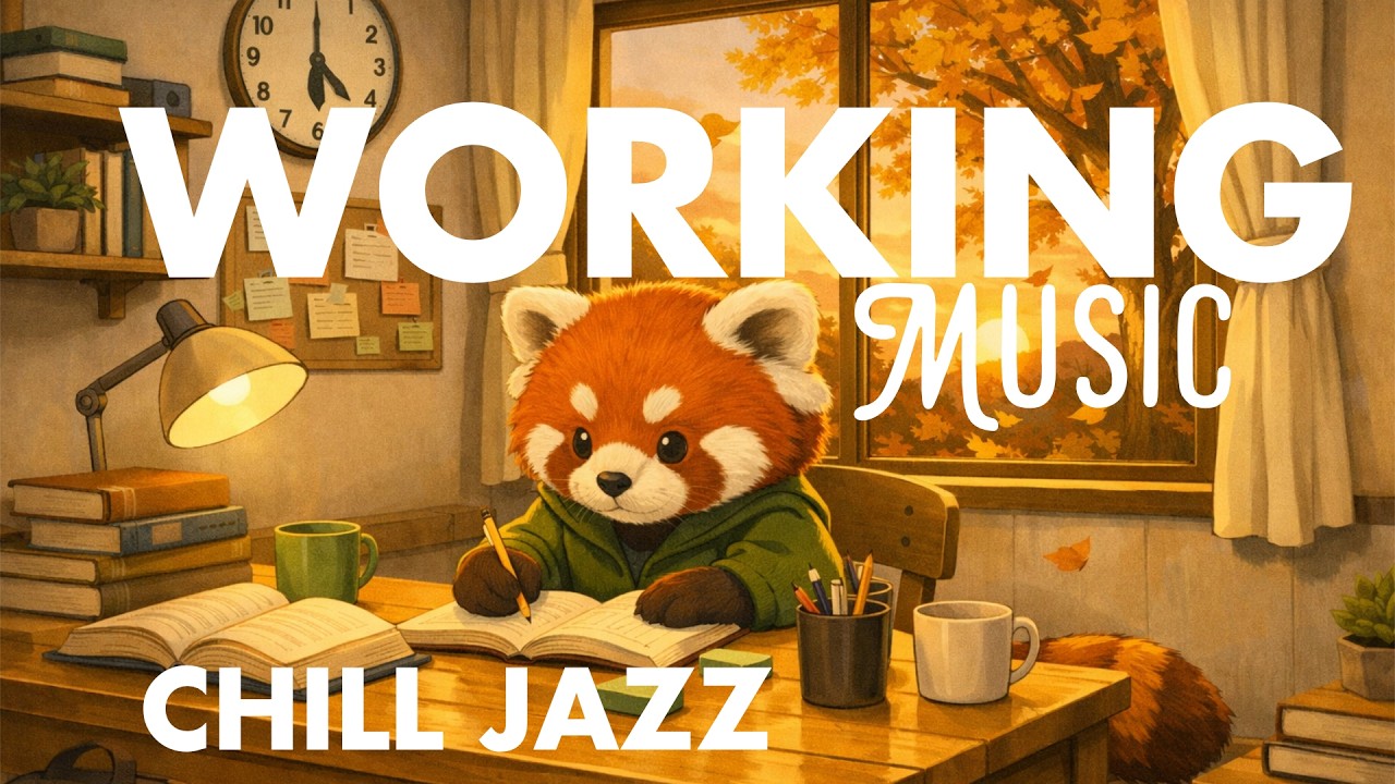 Work & Study Lofi Jazz - Relaxing Smooth Background Jazz Music for Work, Study, Focus, Coding