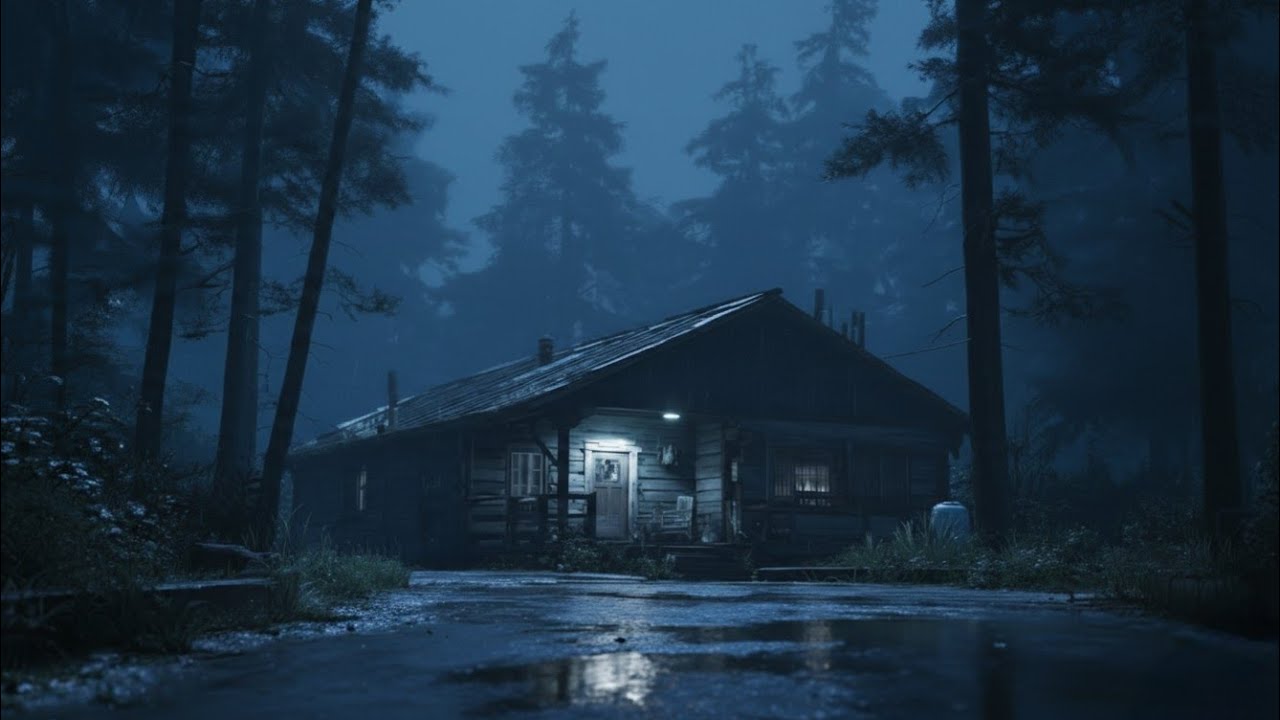 Heavy Rain in the Forest at Night | Natural Sounds for Deep Sleep & Relaxation
