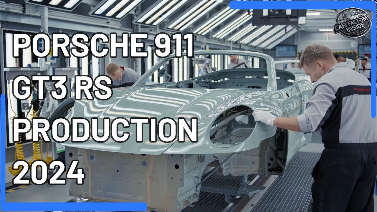 Porsche 911 GT3 RS Production Line in Zuffenhausen Plant, Germany (2025)