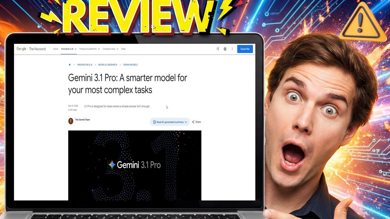 Gemini 3.1 Pro AI Review: Testing Features & User Experience