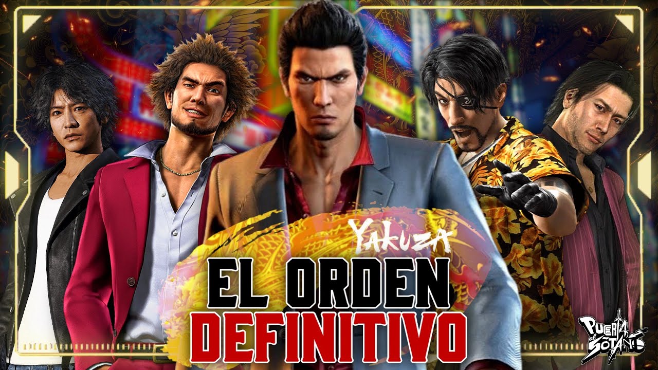 🔥Por DÓNDE EMPEZAR y en QUÉ ORDEN JUGAR toda la saga YAKUZA / LIKE A DRAGON! El ORDEN DEFINITIVO!