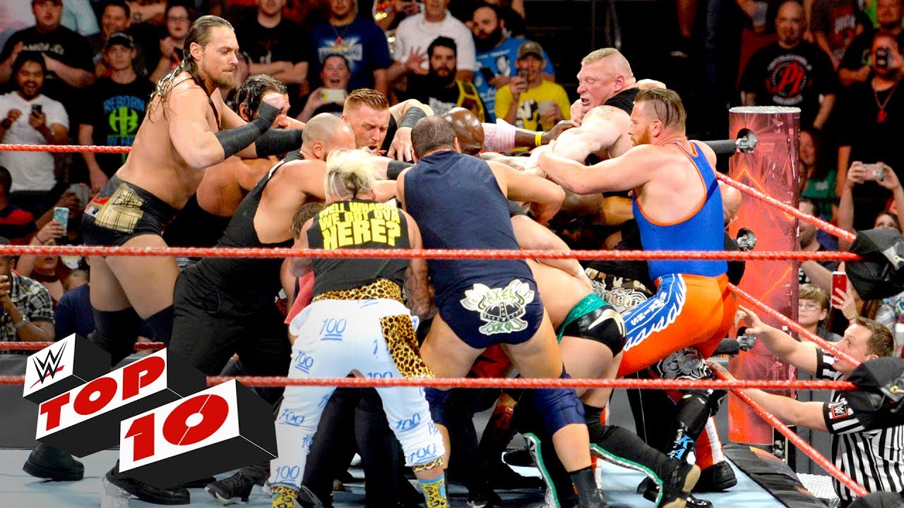 10 лучших моментов Raw: WWE Top 10, 12 июня 2017 г.
