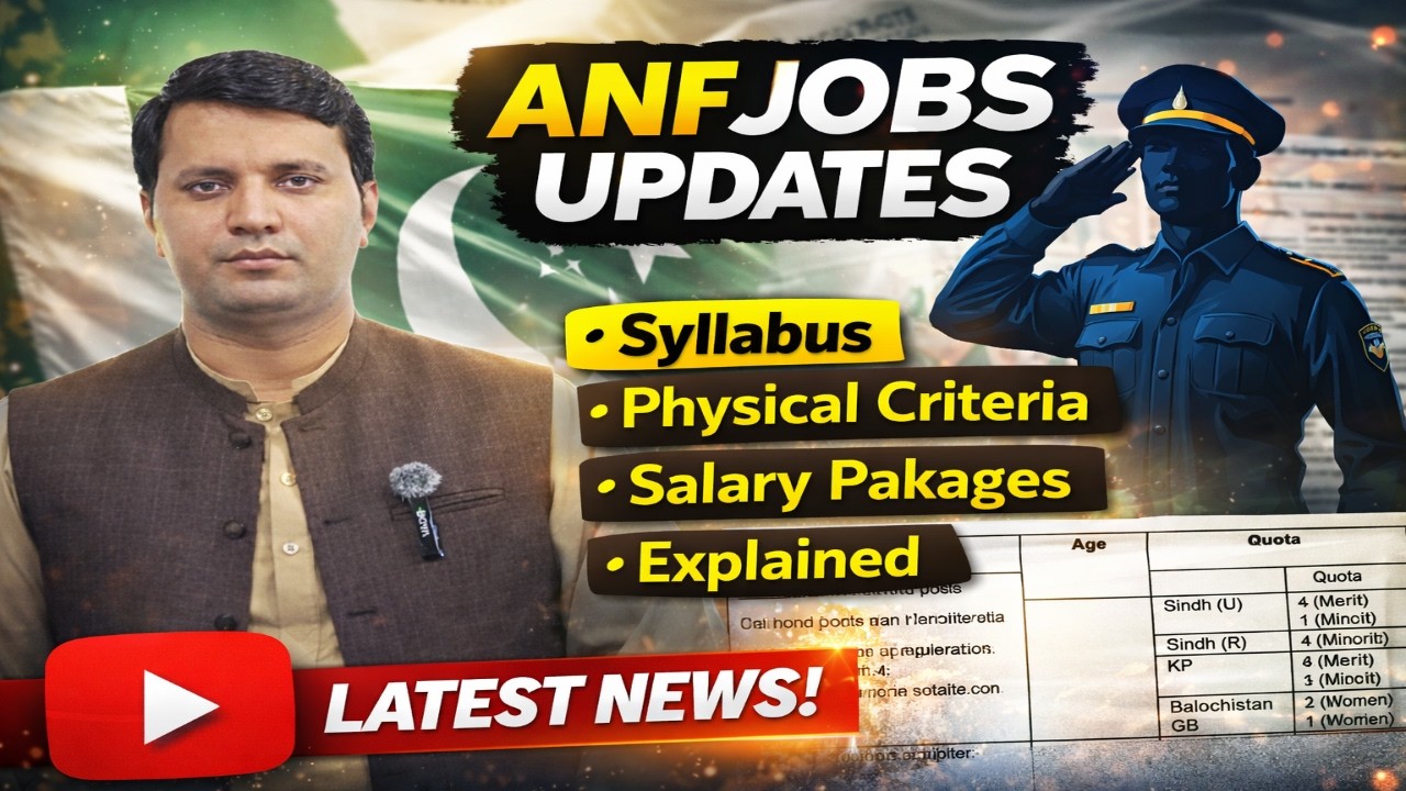 ANF Jobs Updates | ANF Jobs Syllabus , Physical Criteria & Salary Pakages Explained