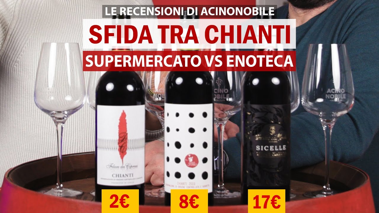 Sfida tra chianti: supermercato vs enoteca