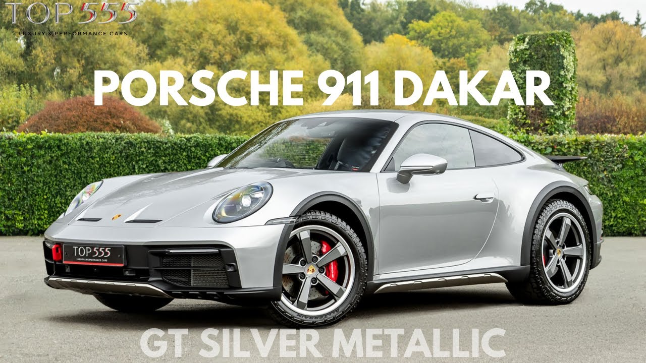 2023 PORSCHE 911 DAKAR - GT SILVER - TOP 555