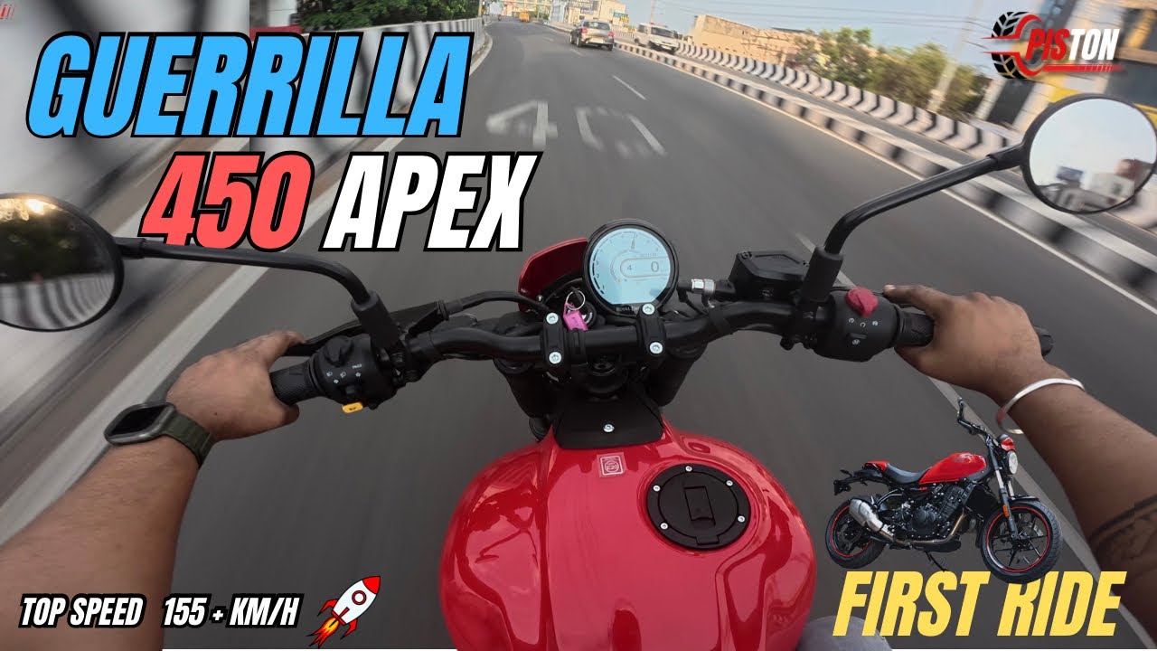 Royal Enfield Guerrilla 450 Apex 🔥 best Royal Enfield bike ever.?