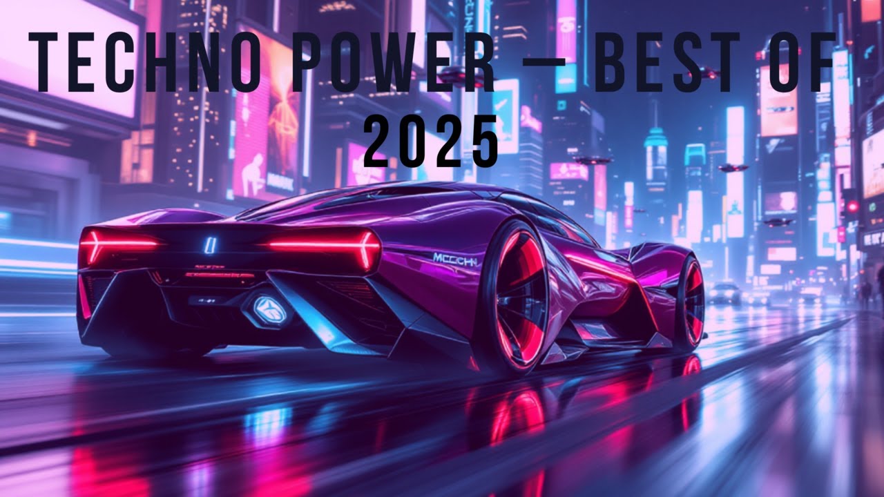 🔊🔥 TECHNO POWER – BEST OF 2025 🔥🔊 🎧  Pure Energy • Peak-Time Techno