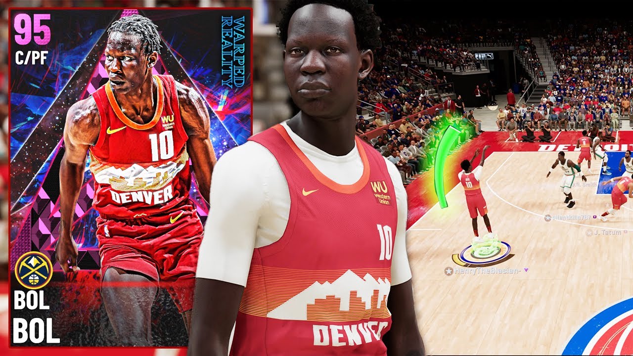THIS CARD IS WHY IM RETIRING FROM 2K! PINK DIAMOND BOL BOL GAMEPLAY! NBA 2k21 MyTEAM
