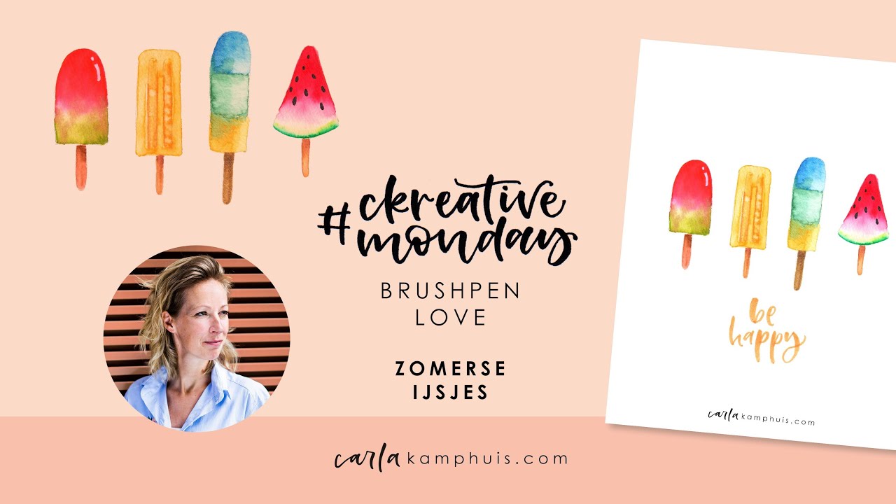 ZOMERSE IJSJES #ckreativemonday 3 juli
