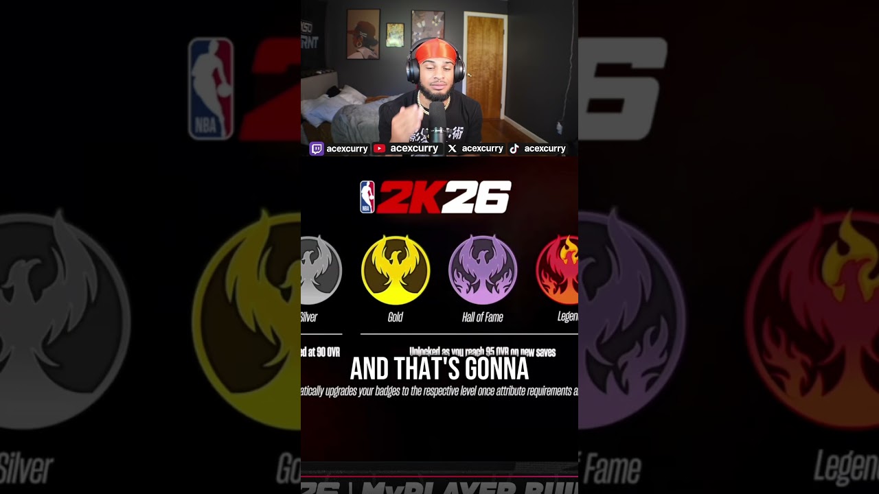 NEW Rebirth in NBA2K26 #nba2kchallenge #shorts