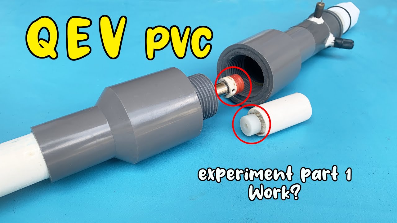 DIY Making QEV Quick exhaust valve PVC for airslingshot