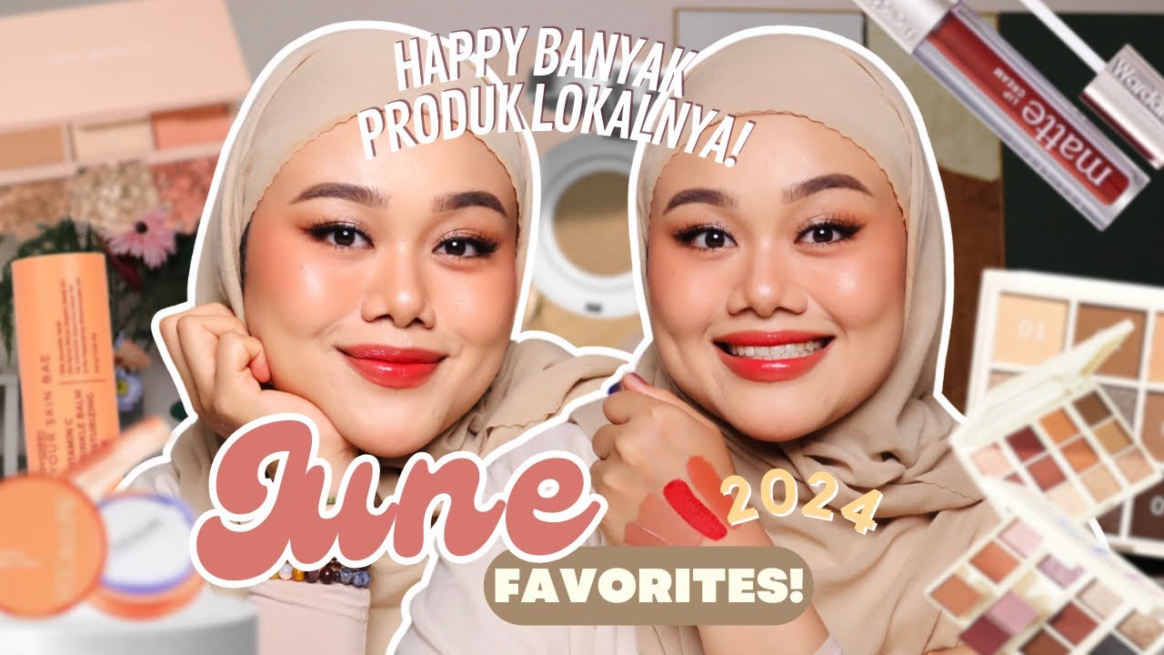 JUNE 2024 FAVORITES!! Avoskin, Focallure, Wardah, Iomi beauty