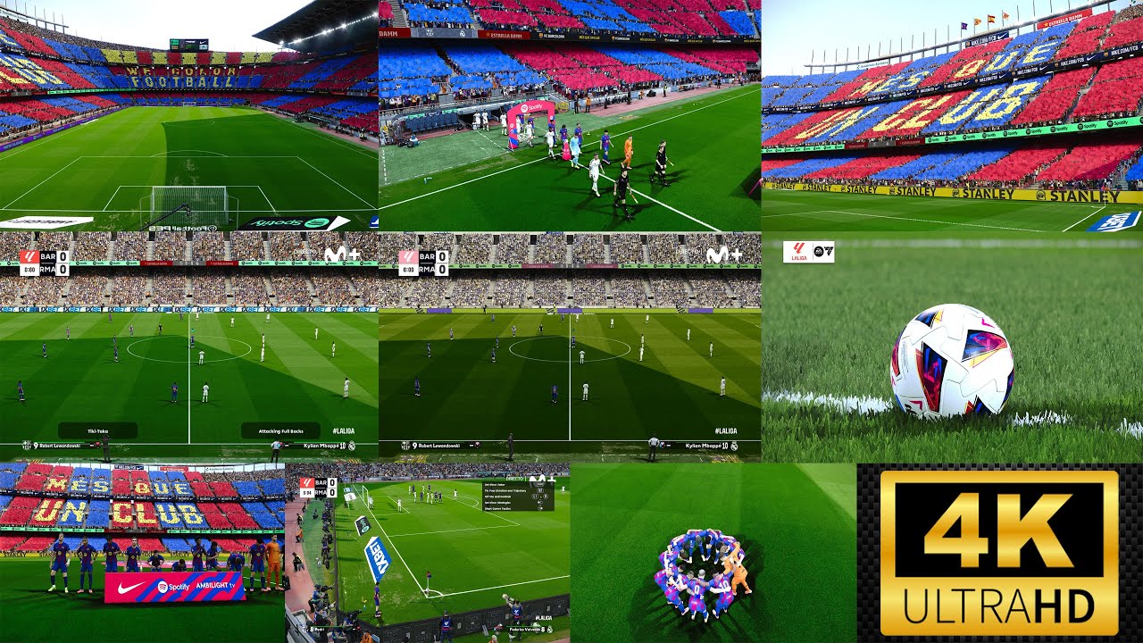 Новая графика Ultra HD 4K V2 + включает Reshades FL26 | Установка | PES 2021 и Football Life 2026
