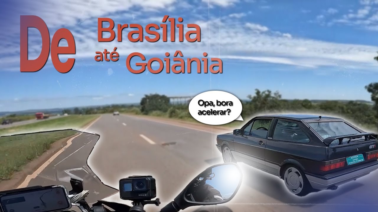 Viagem de Moto - Brasília até Goiânia