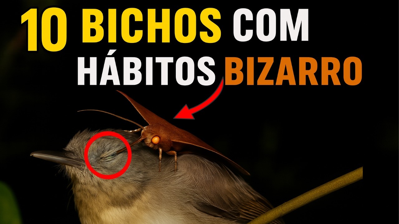 BICHOS COM COMPORTAMENTOS ESTRANHOS E POUCO CONHECIDOS