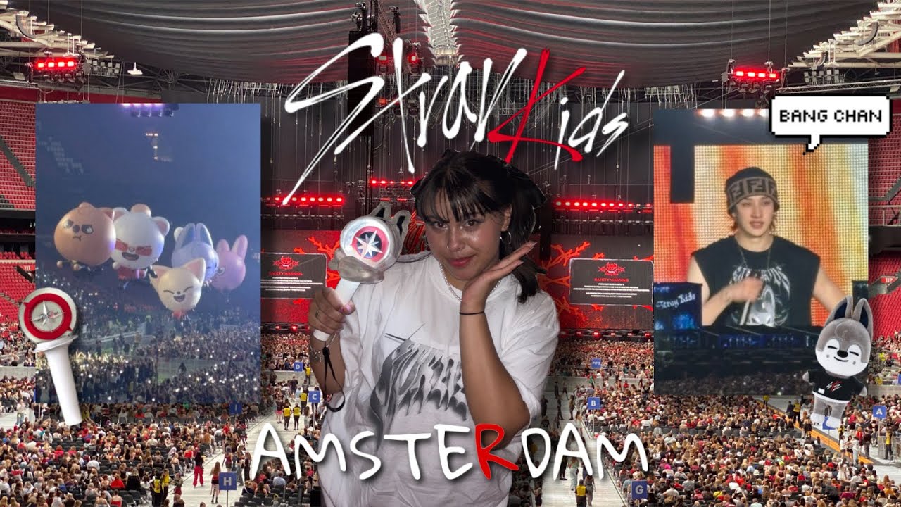 STRAY KIDS - dominATE TOUR IN AMSTERDAM | CONCERT VLOG | 11.07.2025