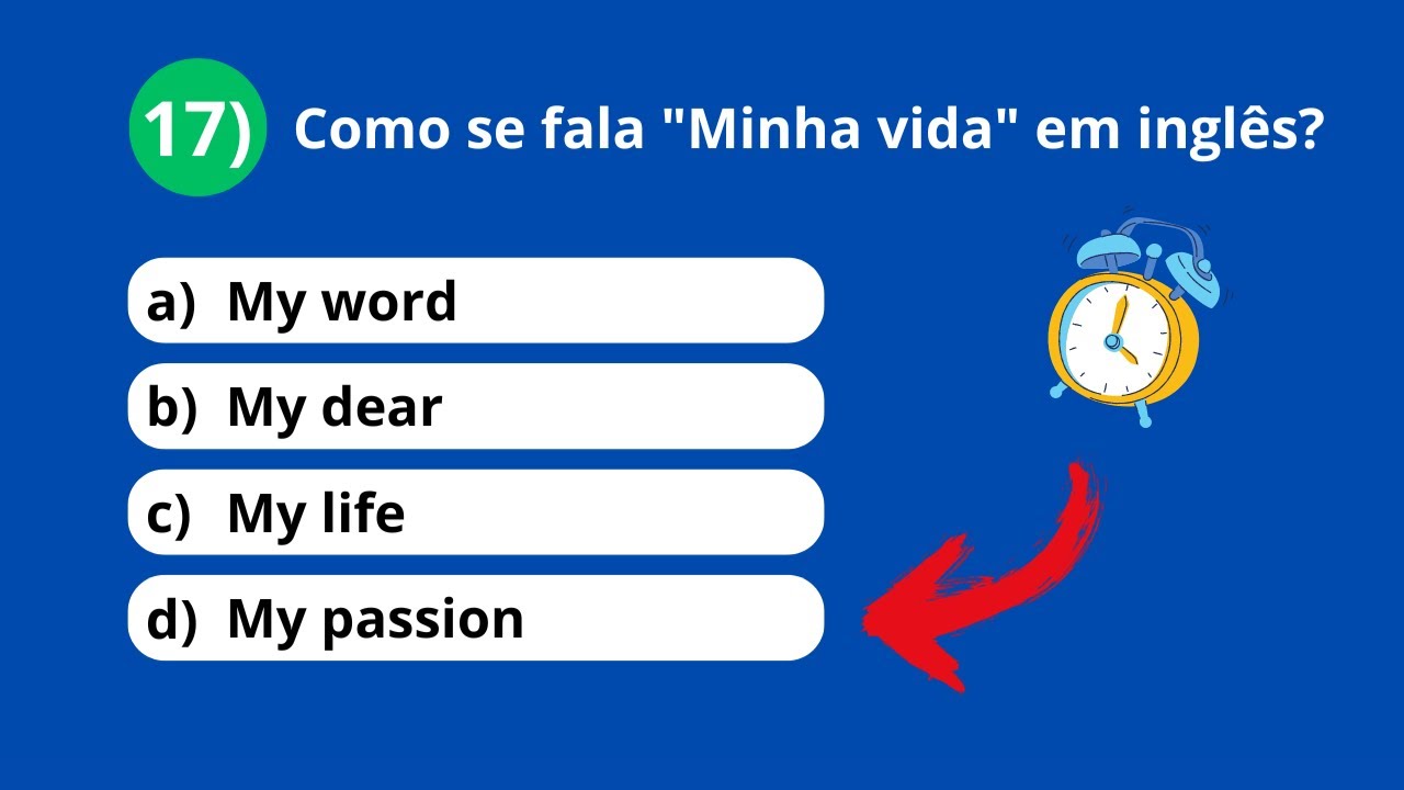 TESTE DE INGL&Ecirc;S B&Aacute;SICO: VOC&Ecirc; CONSEGUE ENTENDER? | Ingl&ecirc;s para iniciantes