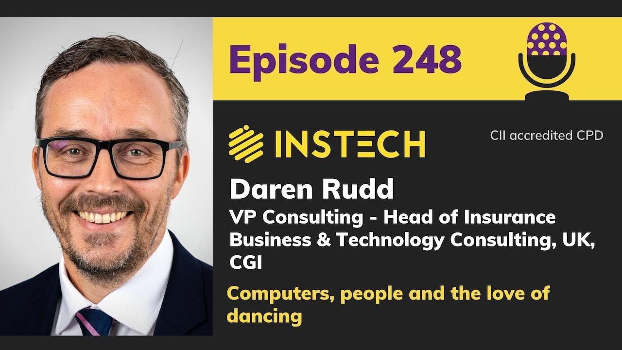 Daren Rudd: VP - Head of UK Insurance & Technology, CGI: Computers, people and the love of dancing