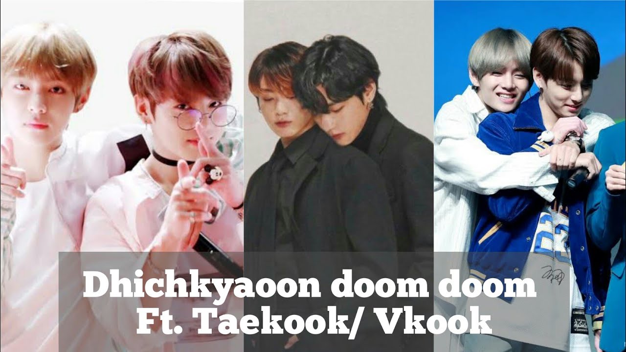 Dhichkyaaon Doom Doom ft.Bts Taekook | BTS Bollywood FMV