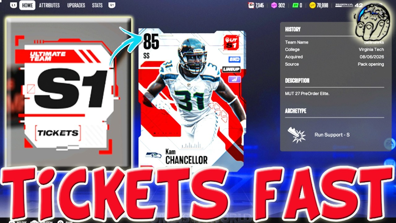 Советы по Madden 27 Ultimate Team: КАК ОЧЕНЬ БЫСТРО ПОЛУЧИТЬ СЕЗОННЫЕ БИЛЕТЫ! | ПРОФИ-СОВЕТЫ MUT 27