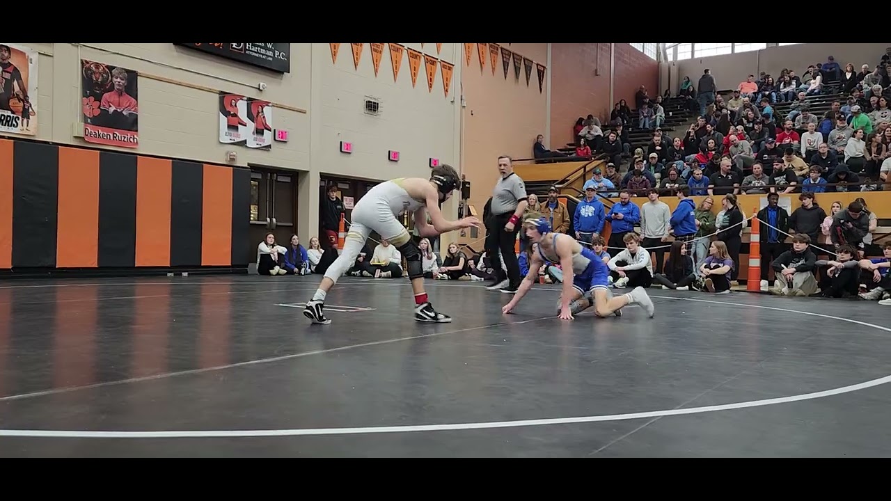 Kael Sophomore year 114lbs Consultation Finals Districts