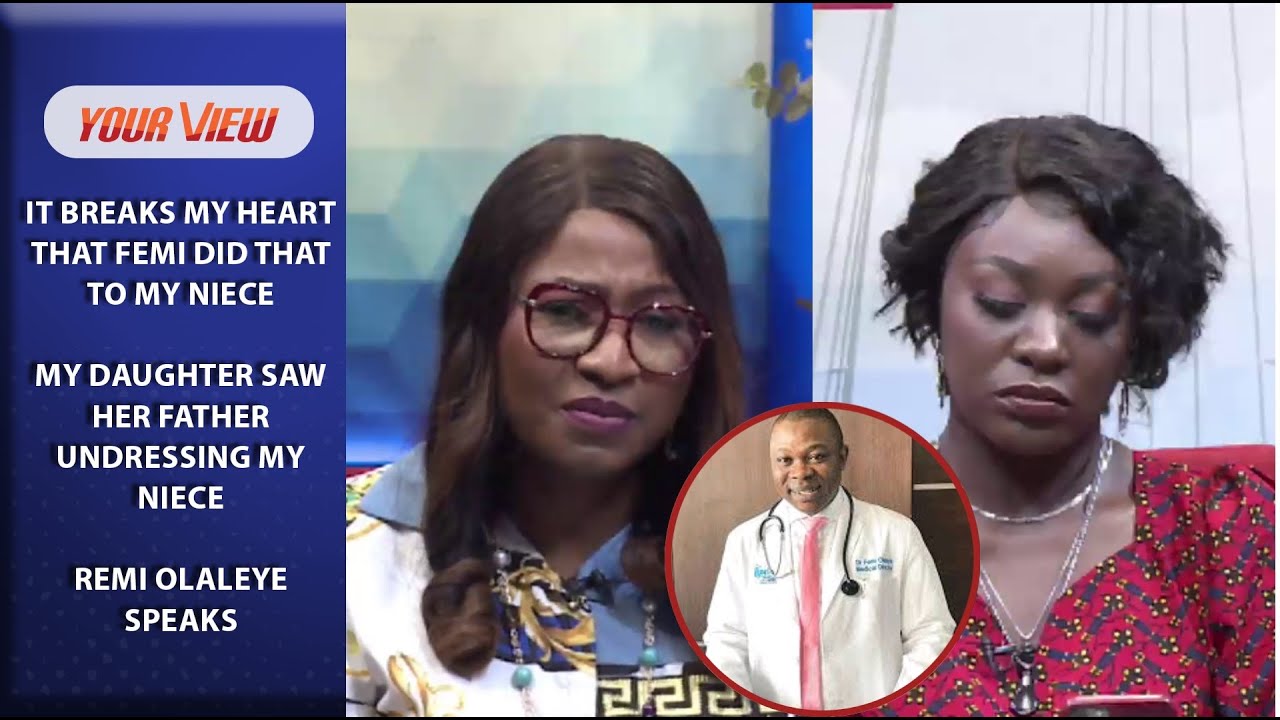 Dr. Femi Olaleye Se^ually Abu$ed My Niece Same Way He Did To His Ex's Niece - Wife Reveals