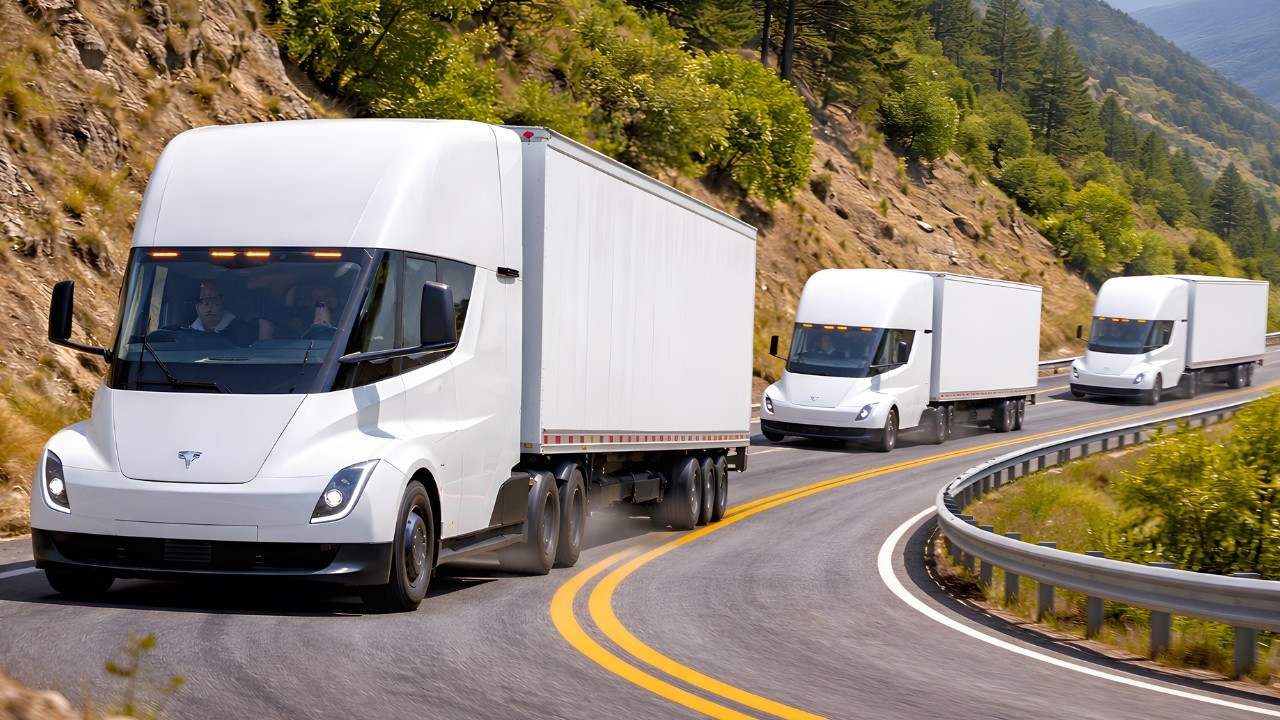 Elon Musk Says Tesla Semi Feels Like A Sports Car &mdash; At 40 Tons Full Load!