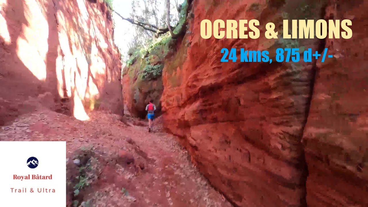 Ocres & Limons (24 kms, +/-875)