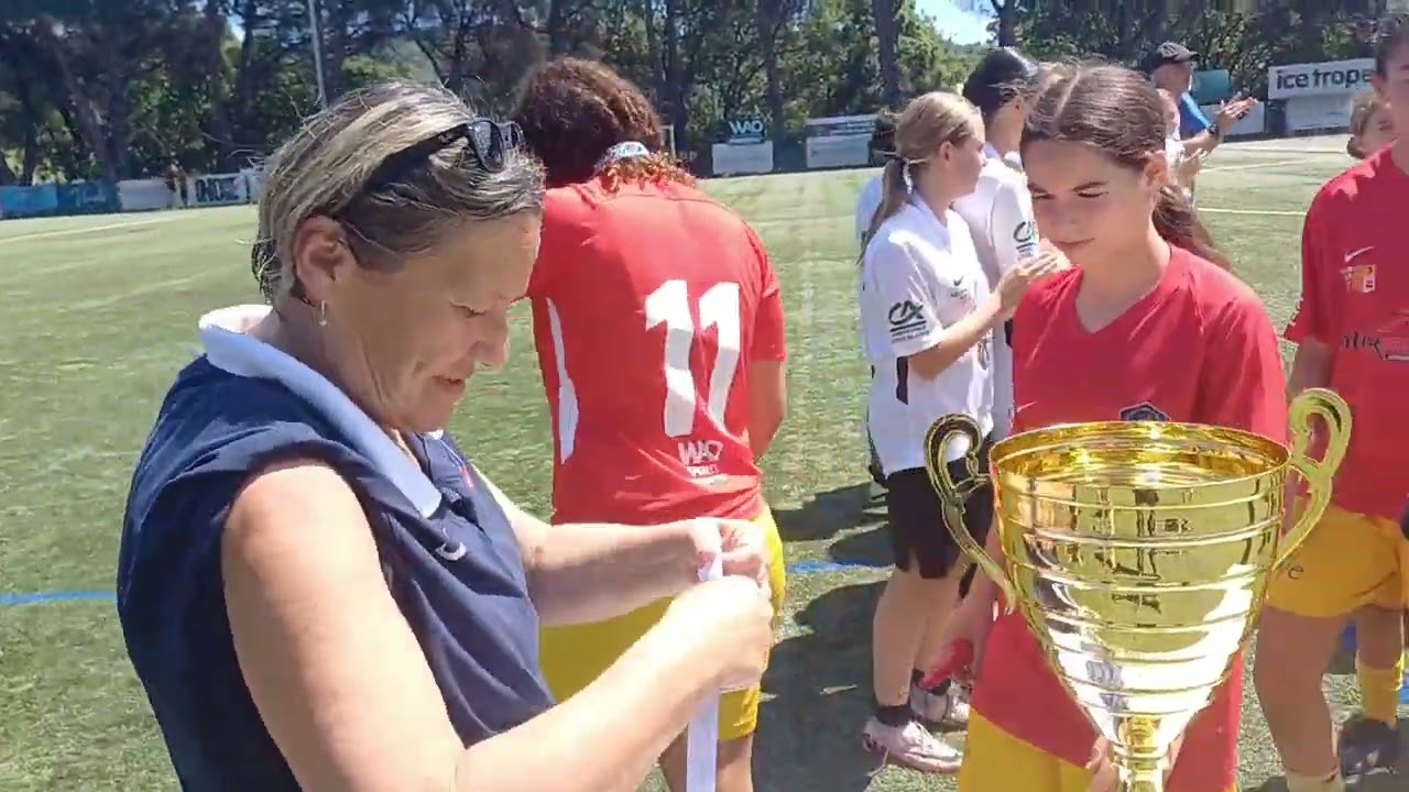 Finale Coupe du Var USSC vs Sporting Club Toulon Remise Troph&eacute;es U15F Live TV 2025