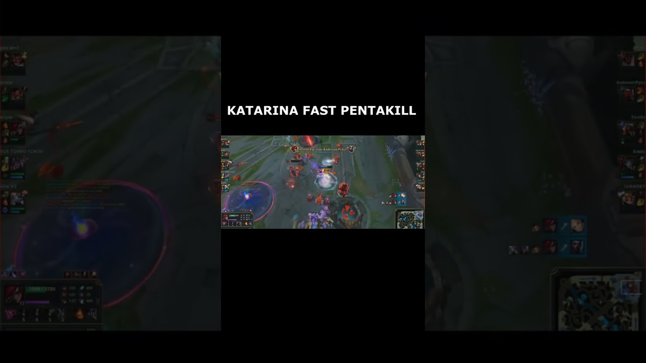 KOREAN KATARINA FAST PENTAKILL
