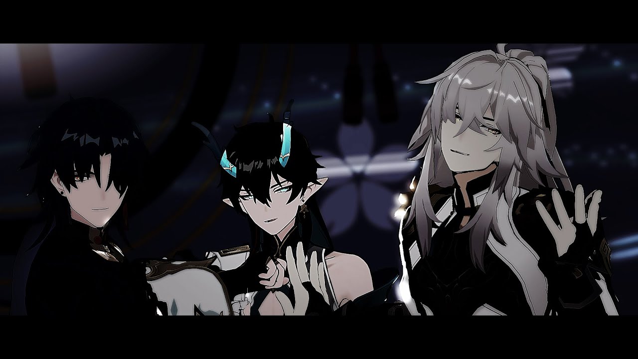 【崩壊スターレイルMMD／Honkai: Star Rail MMD】虎視眈々 【飲月･丹恒/Danheng/刃/Blade/景元/Jingyuan】