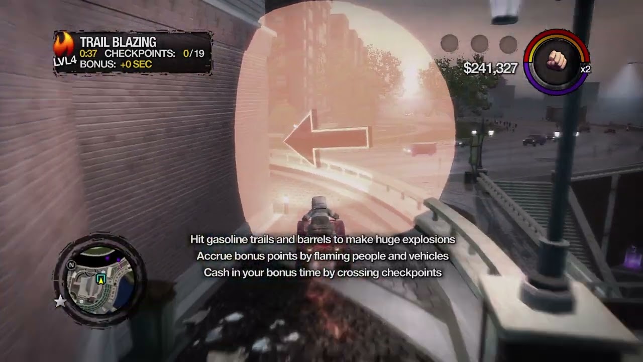 Saints row 2 playing story part 7 MESSING UP THE STREETS SAINTS STYLE