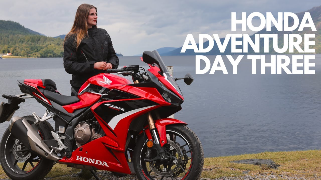 Honda's A2 Adventure around SCOTLAND NC500 // Third ride? CBR500R!