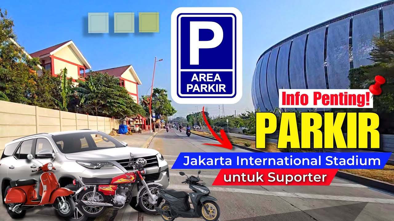 INFO PENTING‼️LAHAN PARKIR JIS UNTUK SUPORTER SEBELUM LAGA PERSIJA VS BARITO PUTRA
