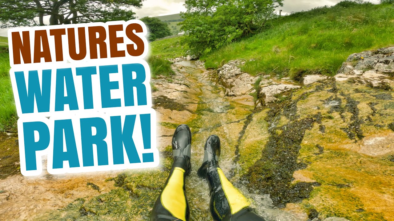 Best Wild Swimming Spot in England? Natural Waterslide!