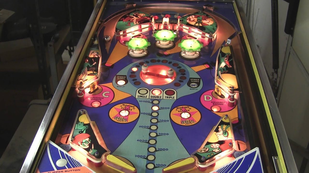 Williams Triple Action Pinball Machine