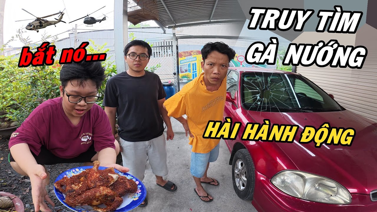 Anh Nhí Betta truy tìm Gà Nướng rượt đuổi Cameraman như phim hành động